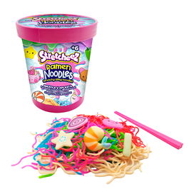 Bizak Ramen Noodles 64502005 Juguete para Mezclar y Jugar con Toppings Squeezy