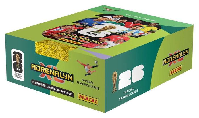 Panini FIFA World Cup 2026 Adrenalyn XL Cartas Coleccionables Expositor Fatpack Box (10) Panini FIFA World Cup 2026 Adrenalyn XL Cartas Coleccionables Expositor Fatpack Box (10)
