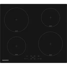 Daewoo BH6ITF37BNM Placa de inducción 4 fuegos 60 cm Negro