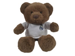 CYP BRANDS Peluche oso camiseta Real Madrid 20 cm