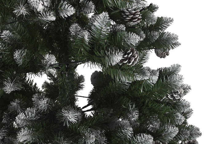 DKD Home Decor Árbol Navidad Moderna Green Forest 210 cm Verde LED 350