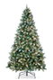 DKD Home Decor Árbol de Navidad Verde con 350 LED Green Forest