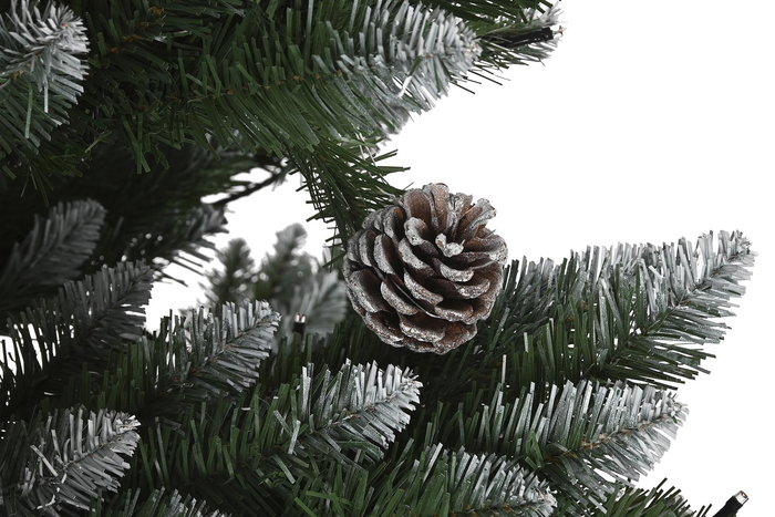 DKD Home Decor Árbol Navidad Moderna Green Forest 210 cm Verde LED 350