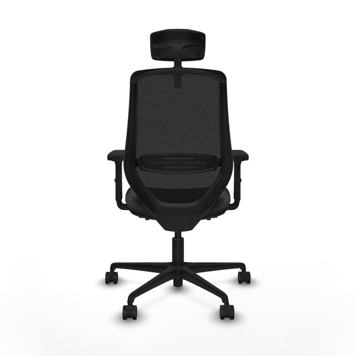 PIQUERAS Y CRESPO Silla de oficina Mardos con mecanismo Sincro/Traslack Gris oscuro/Negro