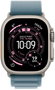Apple Watch Ultra 3 GPS + Cellular 49mm Natural Titanium Case | Light Blue Alpine Loop - Large