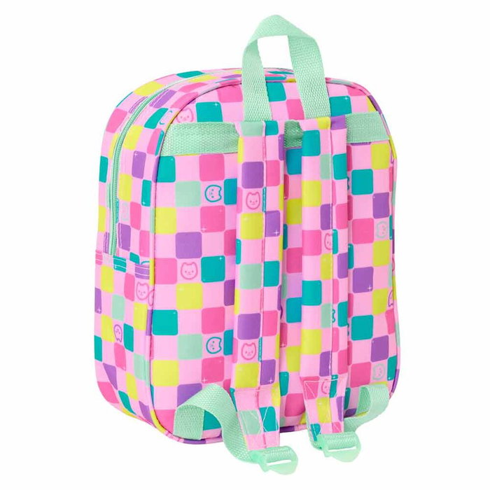SAFTA Mochila 3D La Casa de Muñecas de Gabby Guarderia Preescolar 27cm