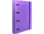 Liderpapel Carpeta con Recambio A4 Cuadro 5mm 100 Hojas 80g Polipropileno 4 Anillas 40mm Lavanda Opaco