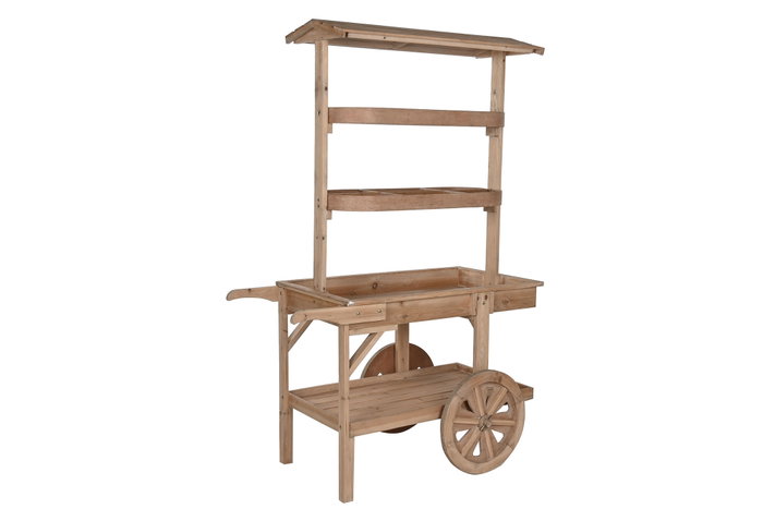 DKD Home Decor Expositor Shabby Natural 53 x 167 x 108 cm