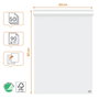 NOBO Bloc de Papel Premium Cuadriculado/Liso 600x850 mm 50 Hojas