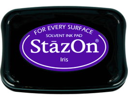Tsukineko Almohadilla de tinta STAZON color flor de lis