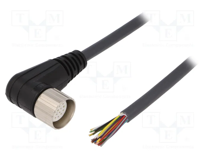 WEIDMÜLLER Cable para sensores M23 macho angular 19 pines 10m WEIDMÜLLER Cable para sensores M23 macho angular 19 pines 10m