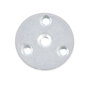 ALK Placa Metal Redonda D46 Rosca M8 Zincado para Patas de Muebles