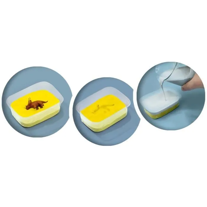 Ses Creative Fósiles de Dinosaurio Kit Arqueólogo Juguete Infantil Pintura Yeso Plastilina para Niños