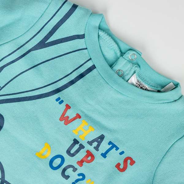 Cerdá Chándal 3 Piezas Cotton Brushed Looney Tunes Talla 0-3 Meses Azul