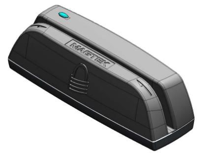 MagTek USB HID Lector de Tarjetas de Banda Magnética, USB micro-B, Velocidad 6 a 60 ips (15.4 a 152.4 cm/s)