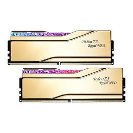 G.Skill Trident Z5 Royal Neo DDR5 32GB (2x16GB) 8000MT/s CL38 para PC y plataformas AMD AM5 con Retroiluminación RGB