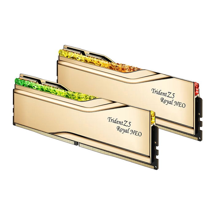 G.Skill Trident Z5 Royal Neo DDR5 32GB (2x16GB) 8000MT/s CL38 para PC y plataformas AMD AM5 con Retroiluminación RGB