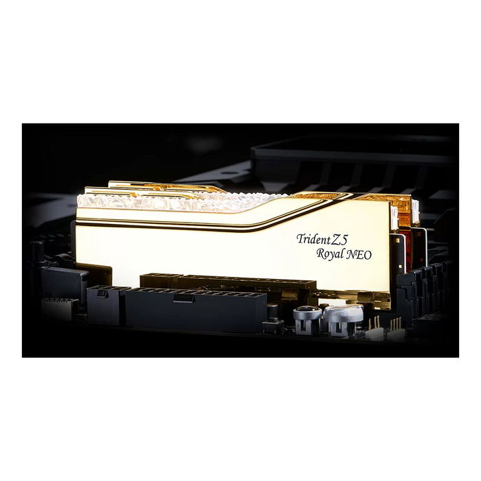 G.Skill Trident Z5 Royal Neo DDR5 32GB (2x16GB) 8000MT/s CL38 para PC y plataformas AMD AM5 con Retroiluminación RGB