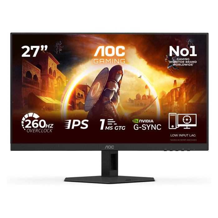 AOC 27G4ZRE Gaming Monitor 27 pulg. Fast IPS 260Hz OC Full HD