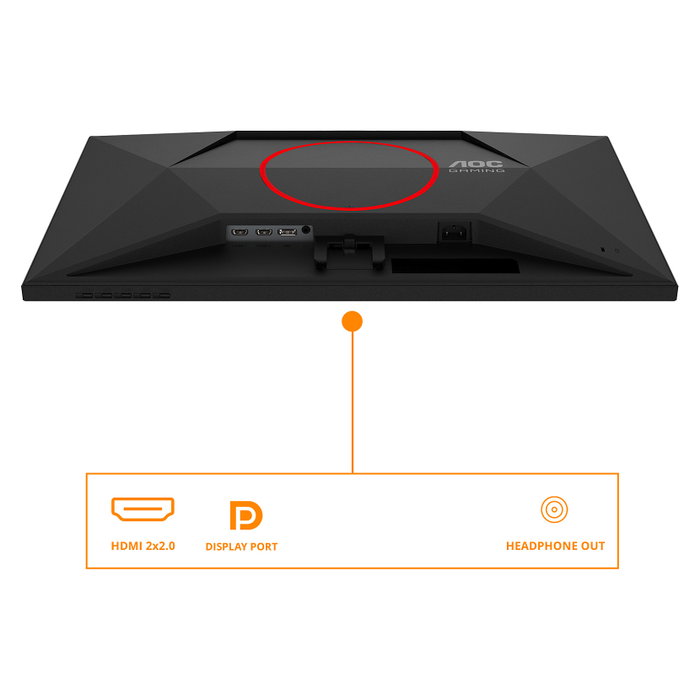 AOC 27G4ZRE Gaming Monitor 27 pulg. Fast IPS 260Hz OC Full HD
