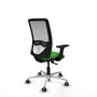 PIQUERAS Y CRESPO Silla de oficina Zulema Verde con malla Blanca
