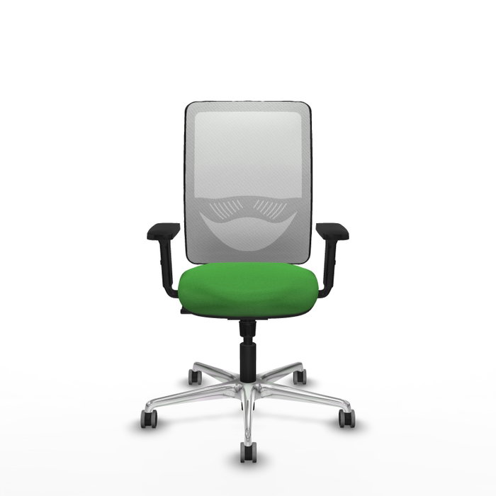 PIQUERAS Y CRESPO Silla de oficina Zulema Verde con malla Blanca PIQUERAS Y CRESPO Silla de oficina Zulema Verde con malla Blanca