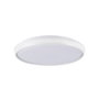 Plafón LED circular 'Charly' modelo, 80W 8800 lm dimable 3CCT (3000K/4000K/6000K) con mando a distancia, blanco, Ø60x7 cm