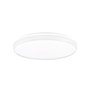Plafón LED circular 'Charly' modelo, 80W 8800 lm dimable 3CCT (3000K/4000K/6000K) con mando a distancia, blanco, Ø60x7 cm