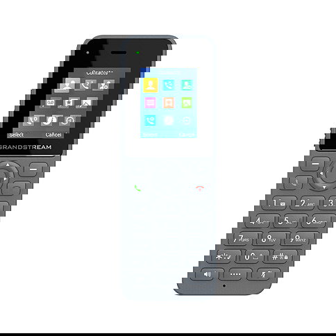 Grandstream DP725 Teléfono IP DECT Inalámbrico HD con 20 líneas y Pantalla TFT de 1.8"