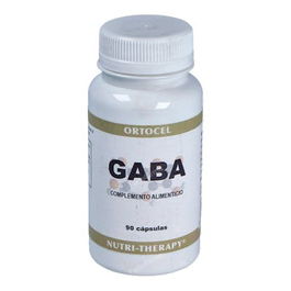 ORTOCEL NUTRI-THERAPY Gaba 500Mg 90 Cápsulas Ácido Gamma-Aminobutírico Neurotransmisor Sistema Nervioso