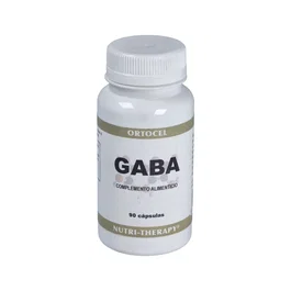 Ortocel Gaba 500Mg Suplemento Alimenticio Ácido Gamma-Aminobutírico GABA 90 Cápsulas