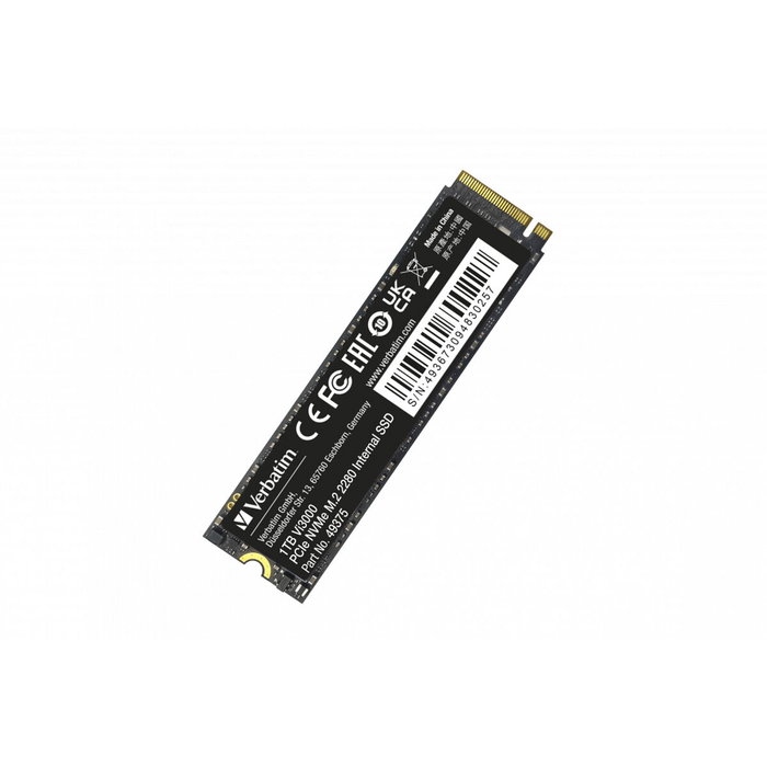 Verbatim Vi3000 M.2 SSD 1 TB PCIe NVMe Verbatim Vi3000 M.2 SSD 1 TB PCIe NVMe