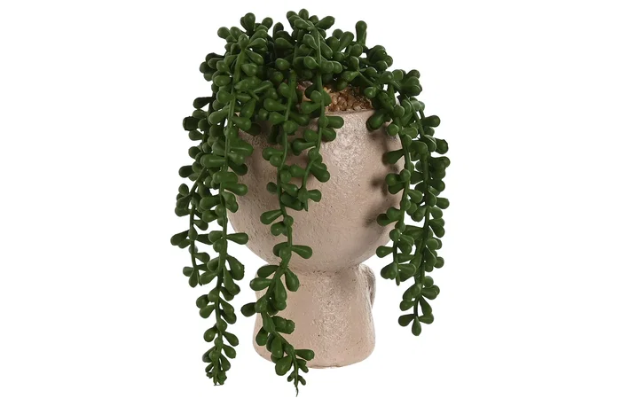 DKD Home Decor Planta Resina PE Surtido de 3