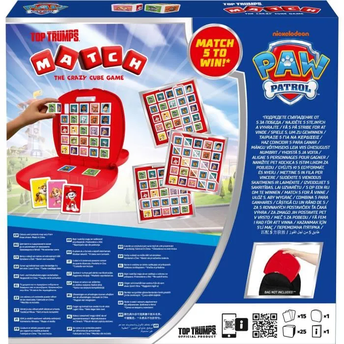 Winning Moves Paw Patrol Match Juego de Mesa 2025