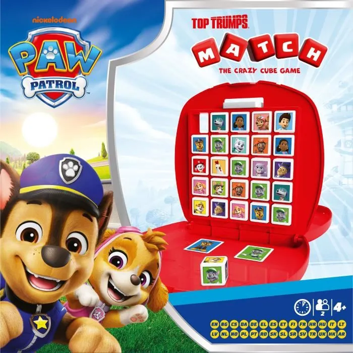 Winning Moves Paw Patrol Match Juego de Mesa 2025