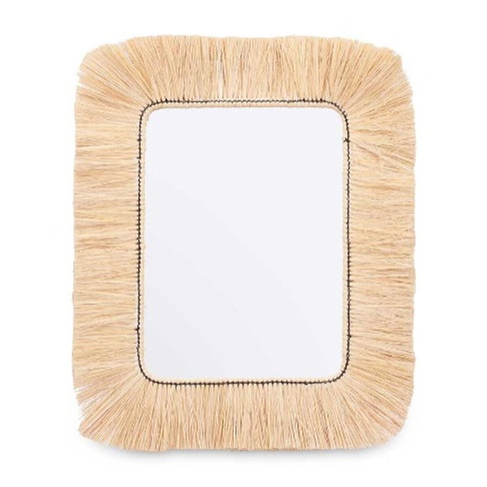 GIFTDECOR Espejo Rectangular Sencillo Marrón