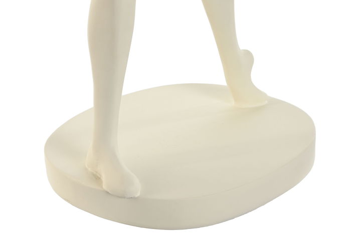 DKD Home Decor Lámpara Sobremesa Moderno Blanco 25 x 62.5 x 29 cm