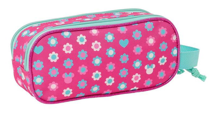 Safta Portatodo Doble 3D Minnie Mouse 21x8x6 cm