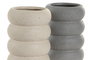 DKD Home Decor Portacepillos de Dolomite Surtido de 2 Unidades