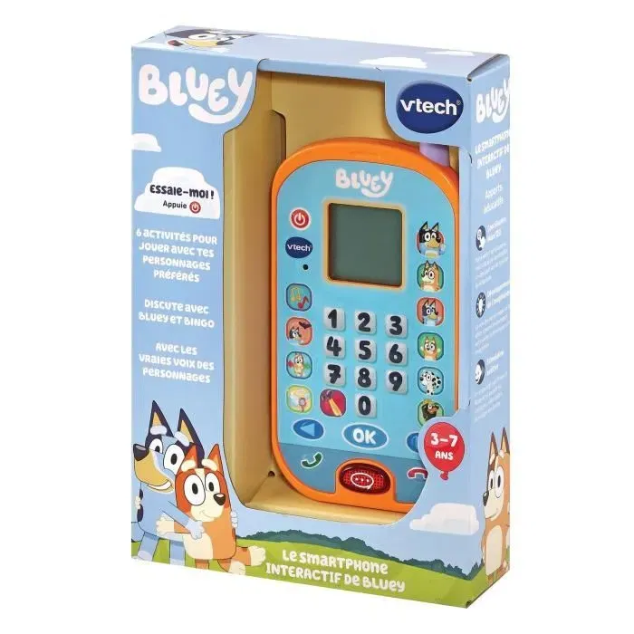 Vtech Bluey Smartphone Interactivo Bluey Idioma Francés VT3417765546051