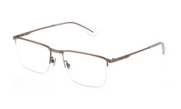 Police VPLG75-5508M2 Gafas de Vista para Hombre en Marrón