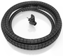 Aisens Organizador de Cables en Espiral A151-0899 6m 25mm Negro