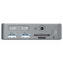 Conceptronic DONN25G Docking Station 15 en 1 Plata
