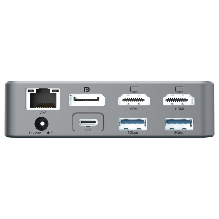 Conceptronic DONN25G Docking Station 15 en 1 Plata Conceptronic DONN25G Docking Station 15 en 1 Plata