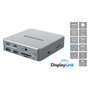 Conceptronic DONN25G Docking Station 15 en 1 Plata