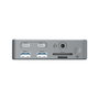 Conceptronic DONN25G Docking Station 15 En 1 Plata USB 3.2 Gen 2 Type-C HDMI Ethernet