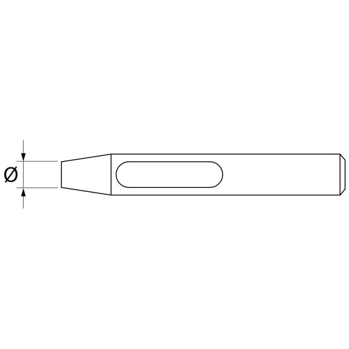 Sacabocados Paffrath DIN 7200 B 7/8” IN