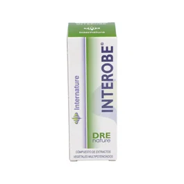 Internature Drenature Interobe 30 ml Gotas - Extracto de Zarzaparrilla, Fucus, Té Verde y Fumaria para Drenaje
