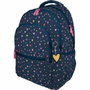 Grafoplás Mochila Roomy Bits&Bobs Hearts con 3 Compartimentos y Compartimento para Portátil
