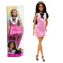 Barbie Fashionistas Muñeca con Vestido de Tartán Rosa Hjt06 Mattel para Niños +3 Años